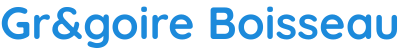 Grégoire Boisseau - Développeur Web
